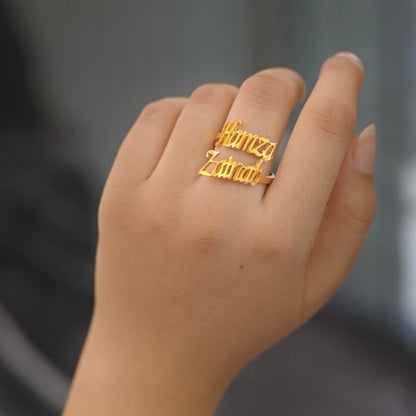 CUSTOMIZE NAME RING