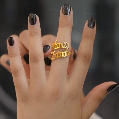 CUSTOMIZE NAME RING